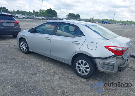 2016 Toyota Corolla L z USA, uszkodzony, nr VIN 2T1BURHE7GC625979